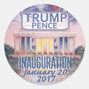 TRUMP Inauguration Sticker
