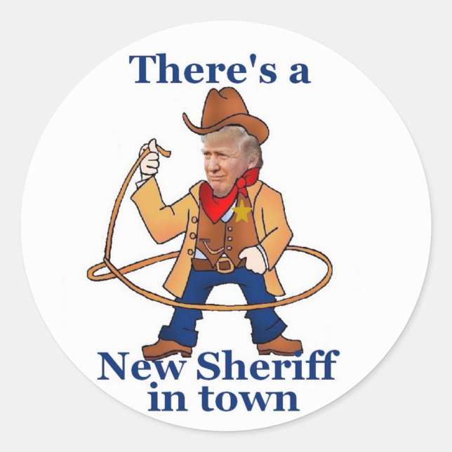 TRUMP Inauguration Sticker (Front)