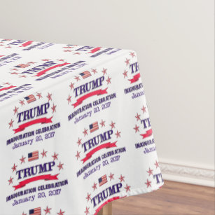 Trump Inauguration Tablecloth