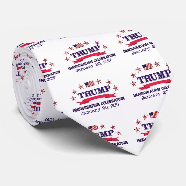 Trump Inauguration Tie (Rolled)