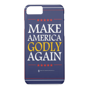 Trump - iPhone Case: Make America Godly Again iPhone 8/7 Case