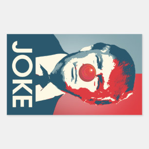 Trump is a Joke - Anti-Trump Propaganda Sticker