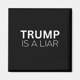 Trump Is A Liar - Anti President Donald Trump Demo Magnet