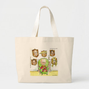 Trump Is Putin On The Ritz Gifts Large Tote Bag