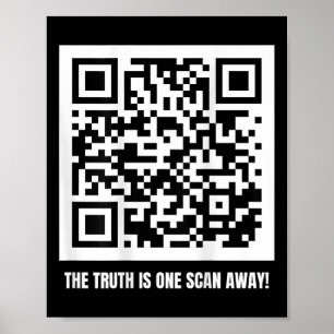 Trump Is Your President - Qr Trump Code  Poster