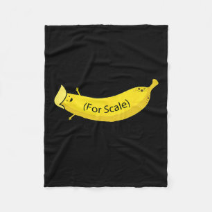 Trump Its Banana (for Scale) Starship Funny Trump  Fleece Blanket