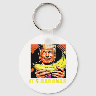Trump It's Nana (for Scale) Starship Funny 6  Keychain