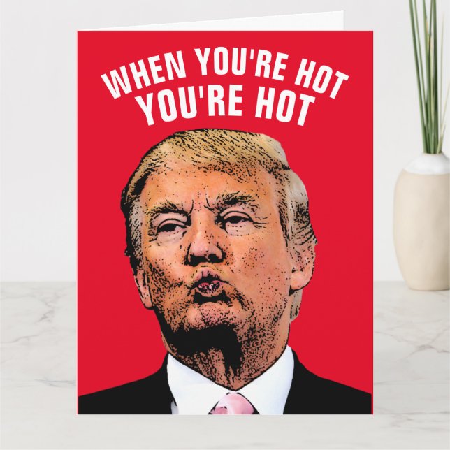 TRUMP JE T'AIME LES GIGANTESQUES CARTES DE RÉCUPÉR (Devant)