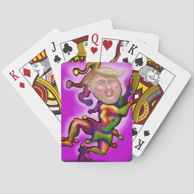 Trump Jester Playing Cards (Back)