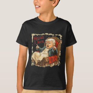Trump Jesus Christ Ugly Christmas T-Shirt