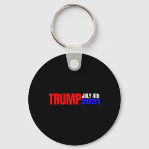 Trump July 4th 2021 Keychain