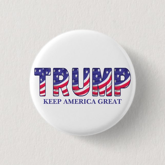  Trump Keep America Great  Gift  1 Inch Round Button (Front)