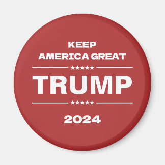 Trump Keep America Great President 2024 Magnet