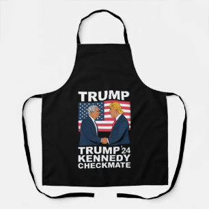 Trump Kennedy Checkmate 2024 Vote Trump Kennedy  Apron