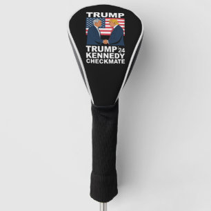 Trump Kennedy Checkmate 2024 Vote Trump Kennedy  Golf Head Cover
