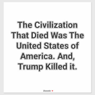 Trump Kills The United States Hankamer Artjunkhaus
