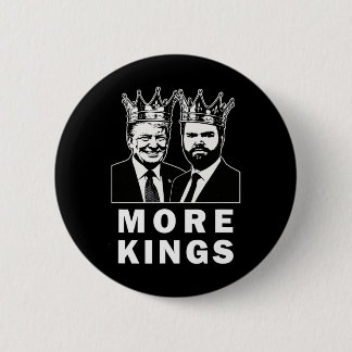 Trump King Patriotic Independence Day 4th Of July  2 Inch Round Button