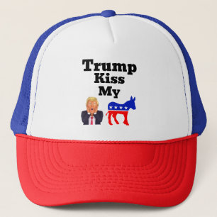 Trump Kiss My Trucker Hat