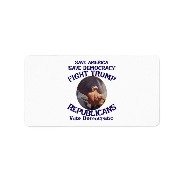 Trump Label (Front)