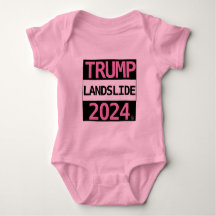 TRUMP LANDSLIDE 2024 for BABY! Baby Bodysuit