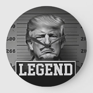 Trump Legend Large Clock