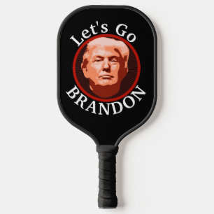 Trump Let's Go Brandon Pickleball Paddle