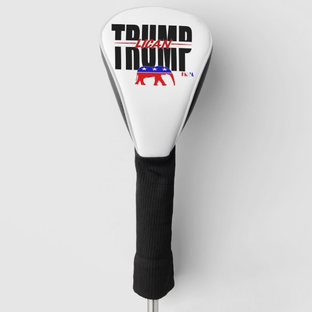 TRUMP-Lican Golf Golf Head Cover (Front)