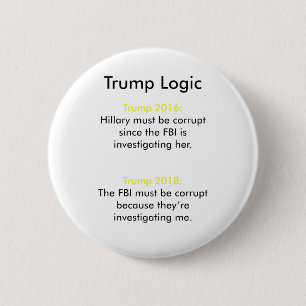 Trump Logic 2 Inch Round Button