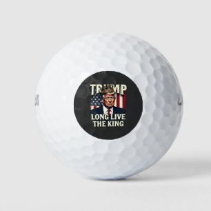 Trump Long Live the King Pro Trump Patriotic Golf Balls