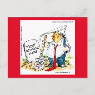 Trump Lowers The Barr On Impeachment Rick London Postcard