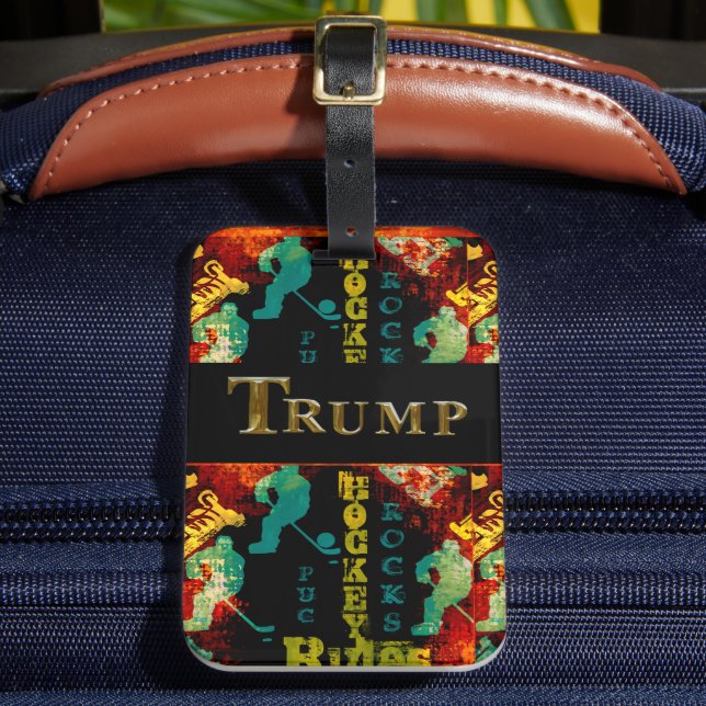 TRUMP LUGGAGE TAG (Front Insitu 2)