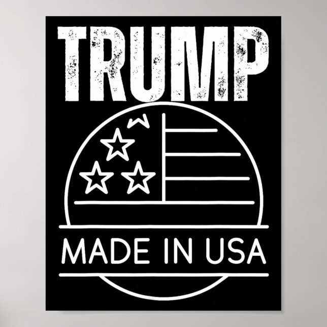 Trump Made In Usa  Poster (Front)