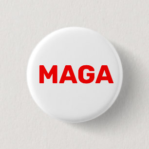  Trump Maga 2024  1 Inch Round Button