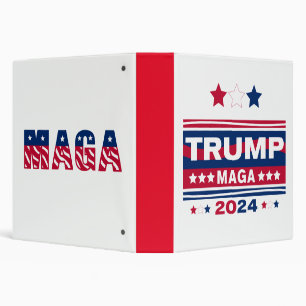 TRUMP~MAGA~2024 BINDER