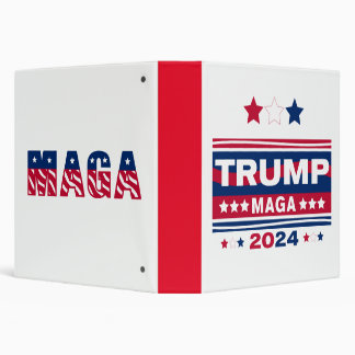TRUMP~MAGA~2024 BINDER