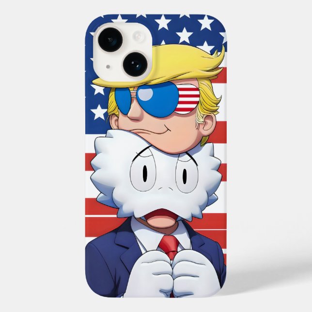Trump MAGA 2024 Kaws Pop Art iPhone / iPad case (Back)