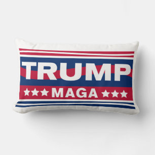 TRUMP~MAGA~2024 LUMBAR PILLOW