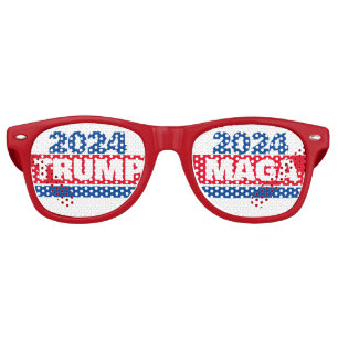 TRUMP MAGA 2024 RETRO SUNGLASSES