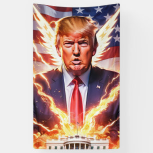 Trump MAGA 2024 Save America Banner