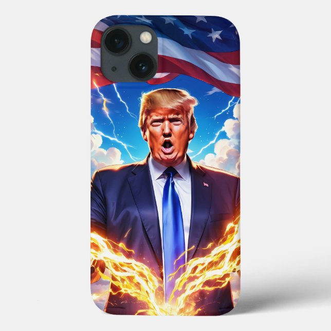 Trump MAGA 2024 Save America iPhone / coque ipad (Verso)