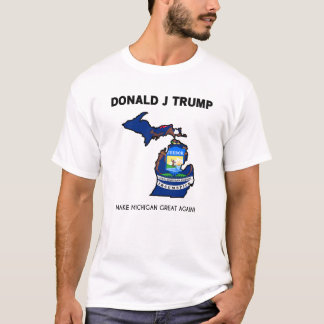 Trump MAGA Michigan T-Shirt