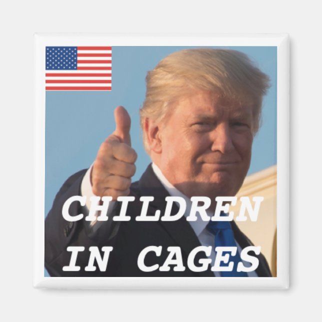 Trump Magnet soutient les enfants en cage (Devant)