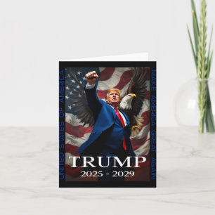 Trump Make America Great Again 2025  Card