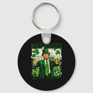 Trump Make America Lucky Again  Keychain