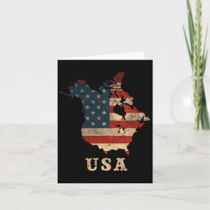 Trump Make Canada Great Again 51st State Canada An Card
