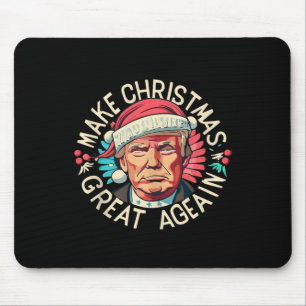 Trump Make Christmas Great Again 2024 Winner Mouse Pad