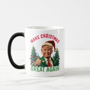 Trump Make Christmas Great Again Christmas Magic Mug