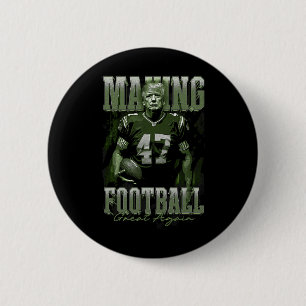 Trump Make Football Great Again Funny 2 Inch Round Button