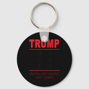 Trump Making America Ashamed Again Anti-trump Poli Keychain