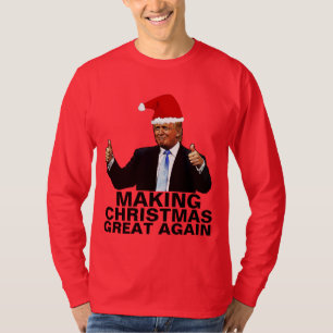 TRUMP MAKING CHRISTMAS GREAT AGAIN T-SHIRTS